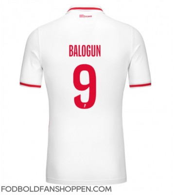 AS Monaco Folarin Balogun #9 Hjemmebanetrøje 2024-25 Kortærmet